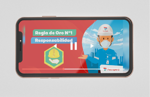 Diseño de poster Agente Petro Perú
